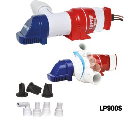 RULE - Low Profile Automatic Bilge Pumps for Tight Spaces 900 LPH